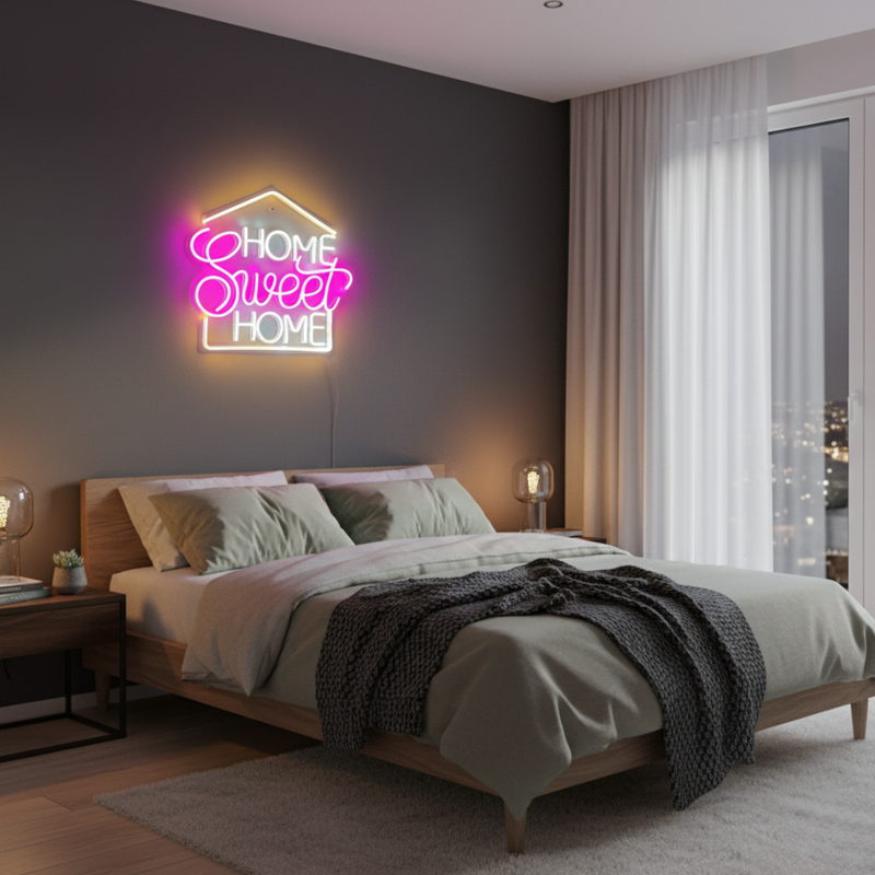 Home Sweet Home Neon Light Sign