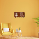 Wooden Buddha Key Holder with Sacred Mantras - ICraft asia