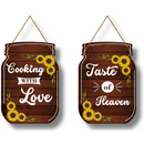 Food & Love Wall Hanging Set