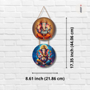 Ganapati Bappa Morya Wooden Wall Hanging