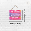 Little Things Make Wall Hanging