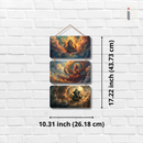 Ganesha Wooden Wal Hanging