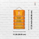 Namo Arihantana Wooden Wall Hanging