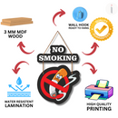 No Smoking Awareness Wall Hanging