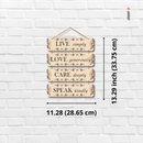 Live Simply Wooden Wall Hanging