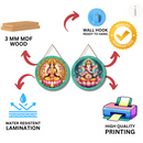 Lakshmi Ganesh Prosperity Wall Hanging