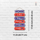 Home Is Where Wooden Wall Hanging