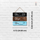 Live Love Laugh Wall Hanging