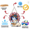 Bal Krishna with Cow Wall Hanging