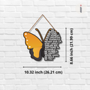 Be Brave Wooden Wall Hanging