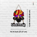 Desi Swag Wooden Wall Hanging