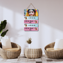 Radha Rani Wooden Wall Hanging