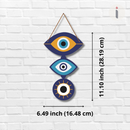 Blue Eye Evil Eye Wall Hanging