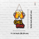 Chill Mar Wooden Wall Hanging