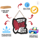 Please Kill My Ego Wall Hanging