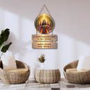 Om Tatpurushaya Vidmahe Wooden Wall Hanging