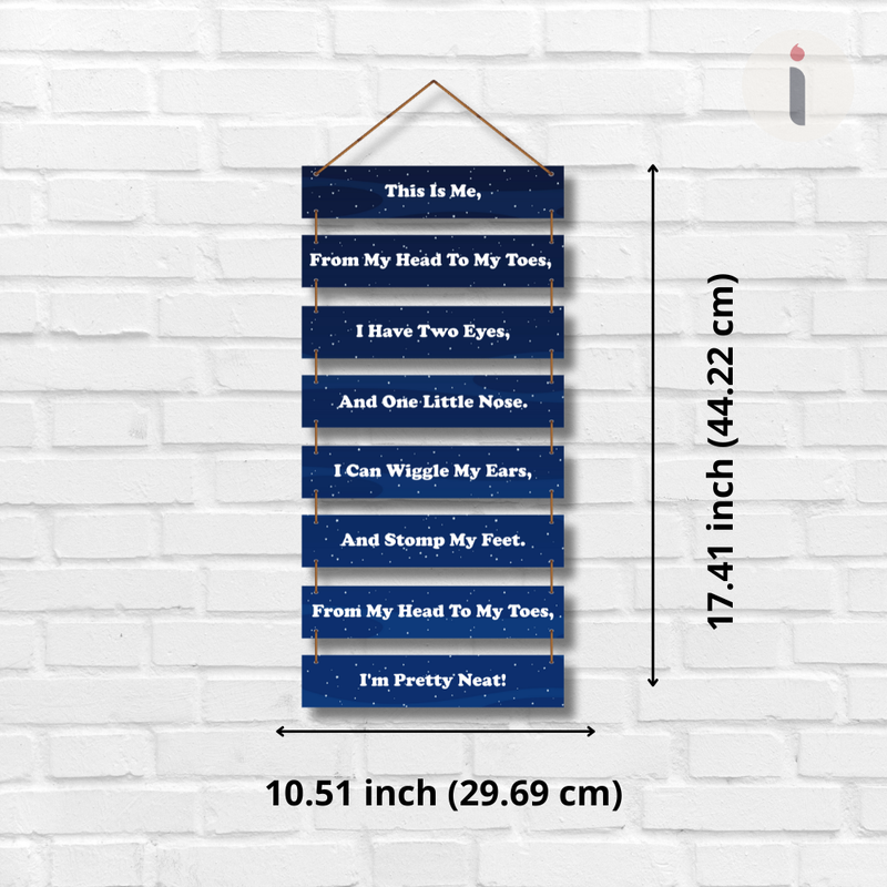 This Is Me – Fun Kids’ Wall Hanging
