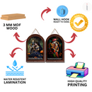 Radha Krishna Eternal Love Wall Hanging