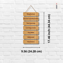 Learning Ladder Wall Hanging