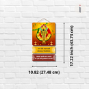 Jai Devi Mahalakshmi, Kolhapur Nivasini Wooden Wall Hanging