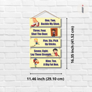 One, Two, Buckle My Shoe Wall Hanging