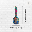 olk Art Women Wooden Spoon Wall Hanging