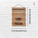 Leadership Inspirational Wall Hanging