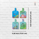 Inspirational Quotes Wooden Wall Hanging