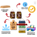 Food & Love Wall Hanging Set