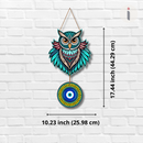 Wise Owl Evil Eye Wall Hanging