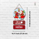 Festive Christmas Santa Wall Hanging
