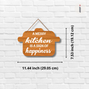 Rustic Kitchen & Life Quotes Wall Hanging