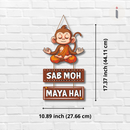 Sab Moh Maya Hai – Meditating Monkey Wall Hanging