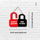 Quirky Door Sign – Open or Closed Wall Hanging