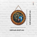 Majestic Peacock Mandala Wall Hanging