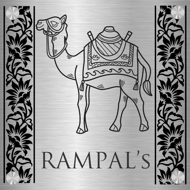 Pashupati (Sanjhi Art) - Stainless Steel Name Plate