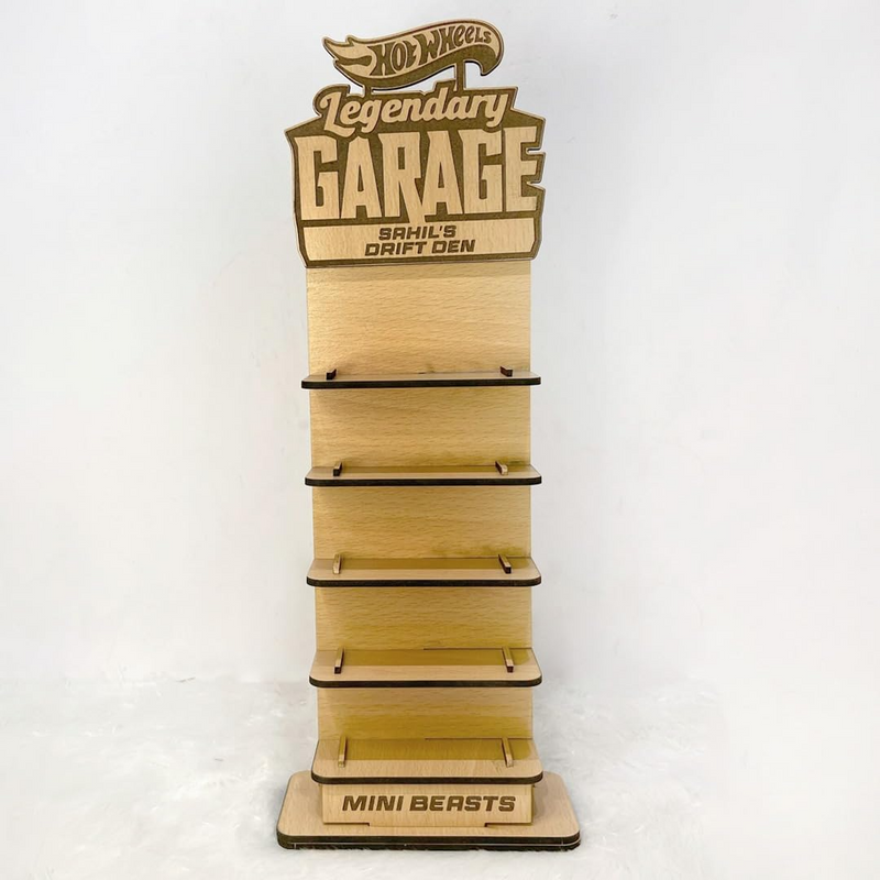 5-Story Wooden Display Garage for Diecast Cars - ICraft asia