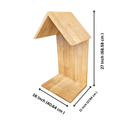 Wooden House-Shaped Display Shelf - ICraft asia