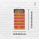 Om Navanathaya Namah Wooden Wall Hanging