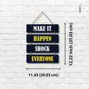 Make It Happen Wall Hanging