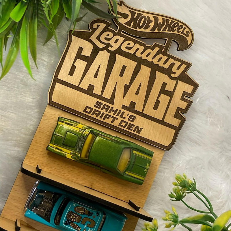 5-Story Wooden Display Garage for Diecast Cars - ICraft asia