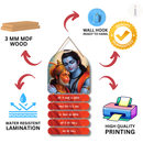 Ram–Hanuman Bhakti Ras Wall Hanging