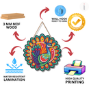 peacock Wooden wall  hanging