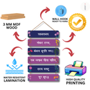 Pavanatanay Sankat Haran Wooden Wall Hanging