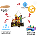 Punjabi Bhangra Dance Wall Hanging