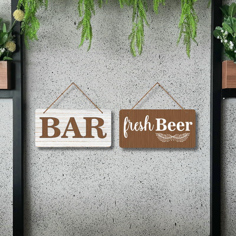 Bar Fresh Beer Wall Hanging