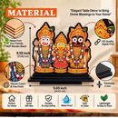 Jagannath Ji Balabhadra Subhadra Premium Standee