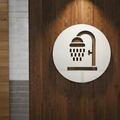 Shower Room Sign
