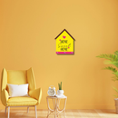 Bright Yellow Home Sweet Home Key Hanger - ICraft asia