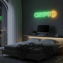 Crypto Neon Sign